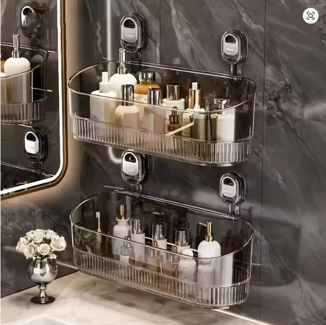 Étagère de Rangement Murale sans perçage