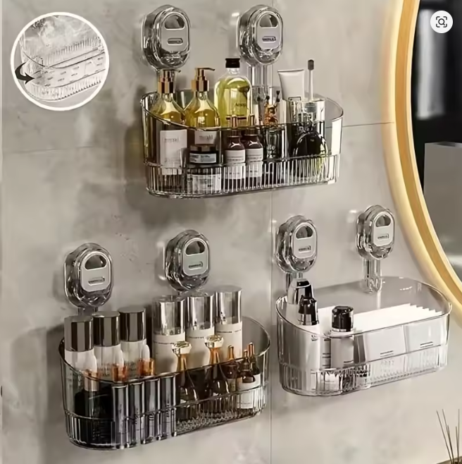 Étagère de Rangement Murale sans perçage